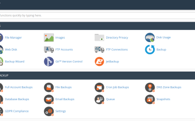 Hébergement cPanel pour WordPress